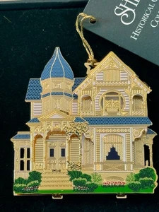 Riley Cutler House # OSR01 MONMOUTH OREGON 1996 Ornamento histórico 3D de Shelia - Imagen 1 de 5
