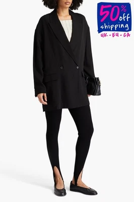 PVP €710 FABIANA FILIPPI Chaqueta Blazer Crepé IT36 US0 UK4 XXXS Hecha en Italia Foto 1 de 4