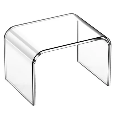 Acrylic Step Stool 9in Step Stools for Kids 250-LBS Capacity Rounded and Stur... - Image 1 of 4