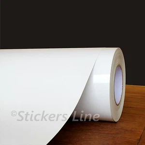 Pellicola BIANCO LUCIDO cm 25x150 adesivo CAST car wrapping auto moto - Picture 1 of 1