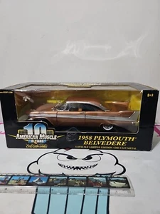 1958 Plymouth Belvedere Copper 10 Years Ertl Maßstab 1:18 Limited Edition - Bild 1 von 13