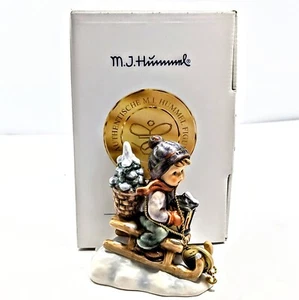Goebel Hummel 25th Anniversary Ride Into Christmasb #396 2/0 1981 New In Box - Picture 1 of 15