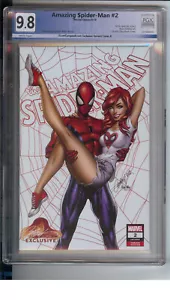 Amazing Spider-Man #2 PGX 9.8 "J SCOTT CAMPBELL VARIANTE COVER A" - Foto 1 di 2