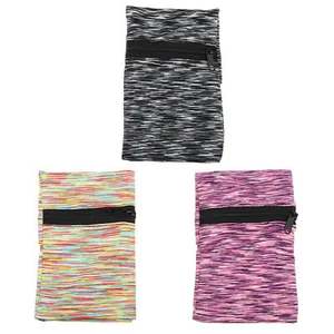 3uds Universal Móvil Teléfono Brazalete Estuche Negro Gris Púrpura Multicolor - Imagen 1 de 7