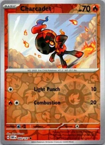 Charcadet 043/197 Reverse Holo Pokemon Obsidian Flames NM - Picture 1 of 2