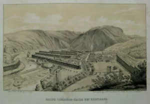 Saline Bad Kreuznach Lithographie 19.Jh. - Bild 1 von 4