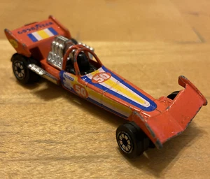 Vintage 1980’s Kenner Fast 111’s Drag King Orange Rare Hong Kong Illinois Tag ++ - Bild 1 von 8