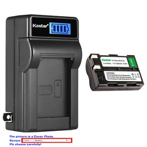 Kastar Battery LCD Wall Charger for EN-EL3 EN-EL3a MH-18a & Nikon D50 DSLR - Picture 1 of 11