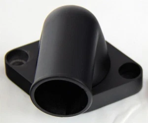 Water Neck Chevrolet Small Big Block 90 Degree Black Alloy Swivel 360 Degree - Picture 1 of 4