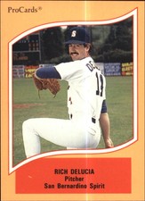 1990 ProCards A and AA #134 Rich DeLucia