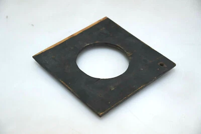 ВИНТАЖНАЯ ПЛАТА ОБЪЕКТИВА КАМЕРЫ 174.5X174.5 ММ С 92 ММ ОТВЕРСТИЕ 146X146 ММ УТОПЛЕННЫЙ BA - Изображение 1 из 2