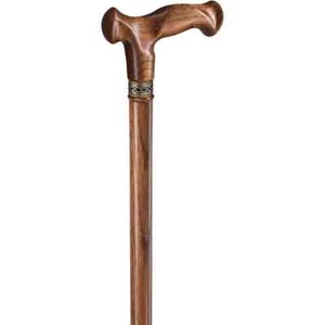 Wooden Walking Cane For Men Women Handmade Stylish Canes Vesper Oak Wood - Picture 1 of 4