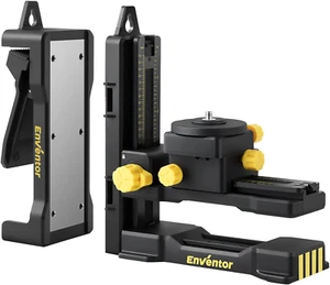 ENVENTOR Fine-Tuning Bracket Laser Level Adapter, 1/4"-20 Male Threaded L-Shape - Picture 1 of 12