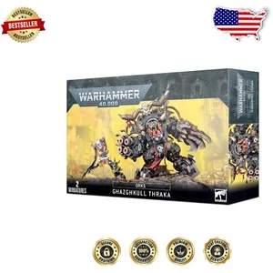 Warhammer 40,000 Ghazghkull Thraka with Citadel Bases - Adult Hobbyist Kit - Picture 1 of 2