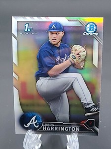2016 Drew Harrington Rookie Rc Silver Refractor Bowman Chrome Draft 1st Bowman 