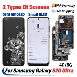 For Samsung Galaxy S20 Ultra G988 OEM AMOLED Small OLED TouchScreen Replacement - Picture 1 of 31
