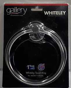 Whiteley Towel Ring Chrome Plated Stainless Steel - High Quality Minimal Design - Picture 1 of 4
