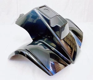 KTX Pro HONDA TRX70 FRONT FENDER BLACK 86-87 TPO PLASTICS - Picture 1 of 2