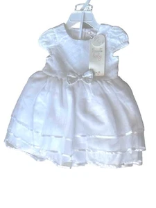 Baby Girls Short Sleeve Sequins Princess Wedding Party Tulle Dress Biscotti Baby - Picture 1 of 20
