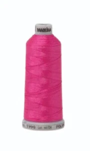 MADEIRA, Ref. 1990, Pink Rose -- Polyneon Thread -- # 40, 1100 yards - Picture 1 of 2