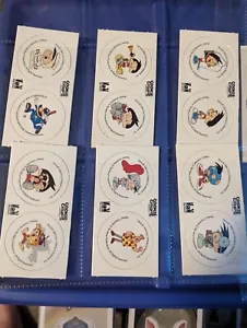  Bobby's World Cookie Crisp Pog Vintage 1994 Complete Set 1-18 - Picture 1 of 4