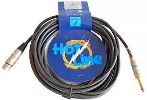 HOT LINE STUDIO PROFESSIONAL XLR AUF BUCHSE MIKROFON KABEL KABEL - 20 FUSS (6 M) - Bild 1 von 4