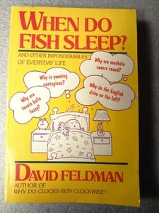 When Do Fish Sleep - David Feldman - Fishing Stories Book - Foto 1 di 6