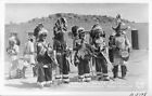 Braiding Dance Acoma Pueblo Indians, New Mexico 1950S Old Photo