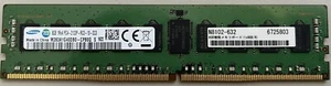 Samsung 8GB 1Rx4 PC4-2133P-RC0-10-DCO ECC Server Memory M393A1G40DB0-CPB0Q - Picture 1 of 1