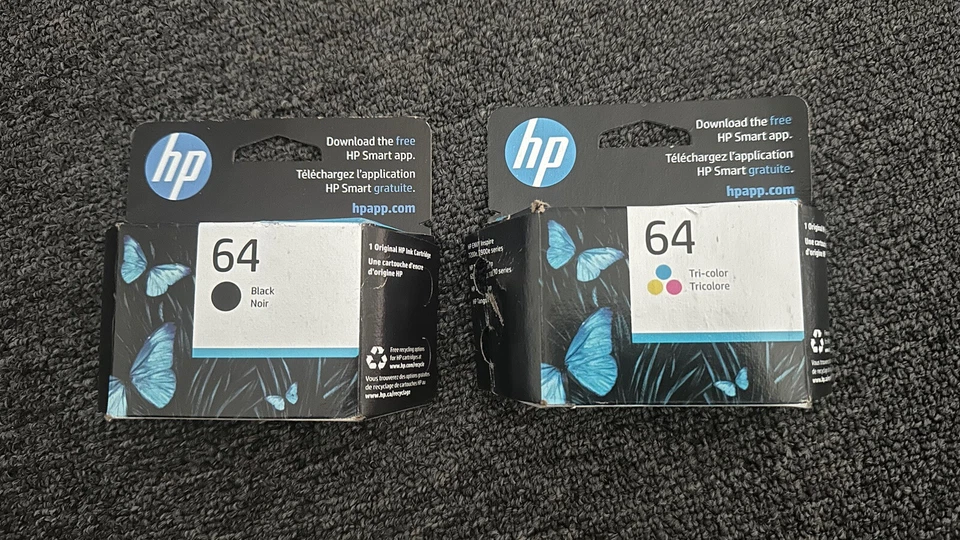 HP 64 Tri-Color Original Ink Cartridge(N9J89AN)