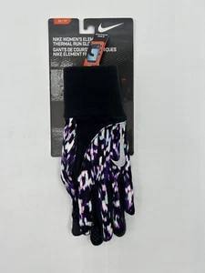 Guanti da corsa termici Nike Element da donna neri taglia XS - Foto 1 di 5