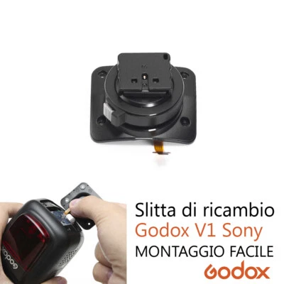 Godox slitta di ricambio per flash V1 e V860III Sony spare part hot shoe base