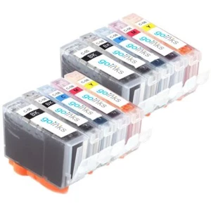 10 Ink Cartridges to replace Canon PGI-5 & CLI-8 (2 Sets) Compatible for Printer - Picture 1 of 38