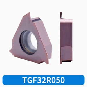 4PCS TGF32R050 5mm CNC Carbide Threading Inserts Shallow Groove Blade For Steel - Picture 1 of 4