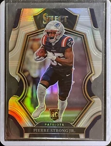 Pierre Strong Jr - Rookie - 2022 Panini Select - Silver Prizm - Die Cut #168 - Bild 1 von 1