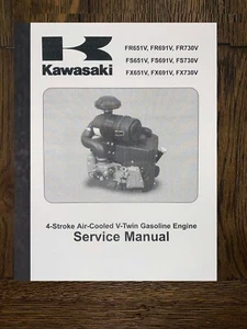 Mower Service Repair Manual Fits Kawasaki FR651V FR691V FR730V FS651V FS69 - Picture 1 of 15