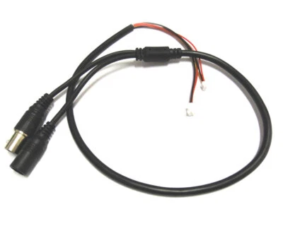 10x Video Power BNC 12V Connector Stripped Wire cctv cable camera end 1.5T 5pin - Image 1 of 4