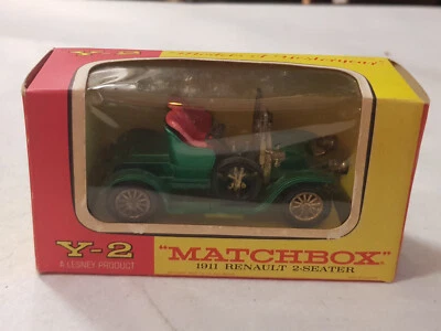Matchbox Models of Yesteryear: Y-2 Renault 2 Seater grün OVP - Bild 1 von 3