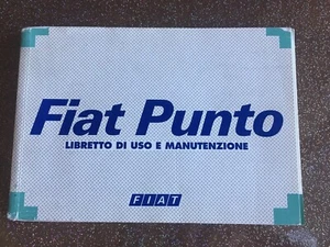 Libretto Uso E Manutenzione Fiat Punto Prima Serie 176 - Foto 1 di 4