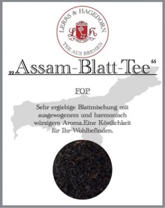 Black-Line Assam-Tee Blatt Tee FOP 250g - Picture 1 of 4