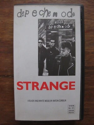 Depeche Mode "Strange" VHS Musik Video, UK 1988, NEUw. / Like NEW! - Bild 1 von 4