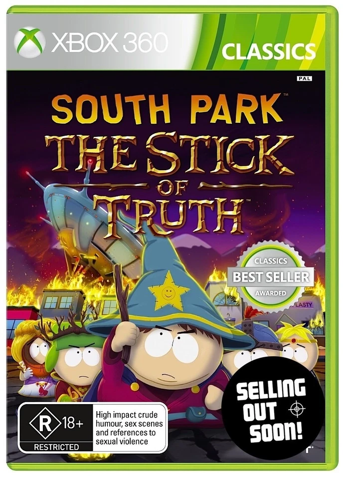South Park (Xbox 360 + Xbox One Game) *NEW *SEALED *OZI Game *The Stick of Truth - Image 1 of 4