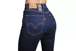 Levi´s MILE HIGH SUPER SKINNY Damen Jeans dunkelblau Stretch NEU W25 L30 25/30 - Bild 1 von 2