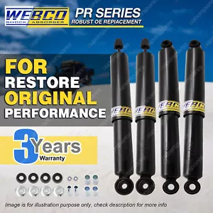 Front Rear PR Webco Pro 4x4 Shock Absorber for HOLDEN RODEO RA Torsion Bar Front - Picture 1 of 3