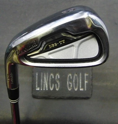 Left-Handed Cleveland 588 TT Face Forged 8 Iron Stiff Steel Shaft Callaway Grip - Image 1 of 4