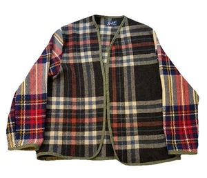 Chaqueta estilo forro a cuadros de lana vintage Scofield Tacoma WA ver medidas - Imagen 1 de 15
