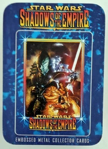 Star Wars. Shadows Of The Empire Embossed Metal Collectors Cards - Picture 1 of 3