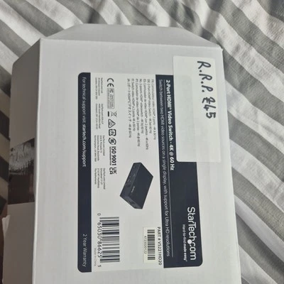 StarTech 2-Port HDMI Switch - 4K 60Hz - Image 1 of 3