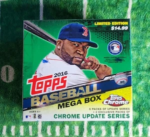 2016 Topps Chrome Update Series Baseball Mega Box Factory Sealed (Quantity) - Picture 1 of 2