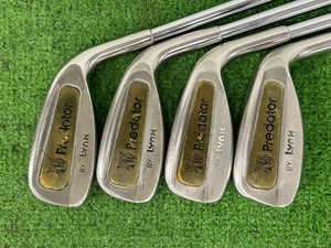 Lynx Predator Iron Set 3-9+PW RH Lynx Predator Regular Flex Steel Shaft EL3961 - Picture 1 of 7